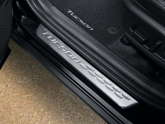 Комплект стальних накладок на пороги | Хюндай Мотор Україна - фото 8