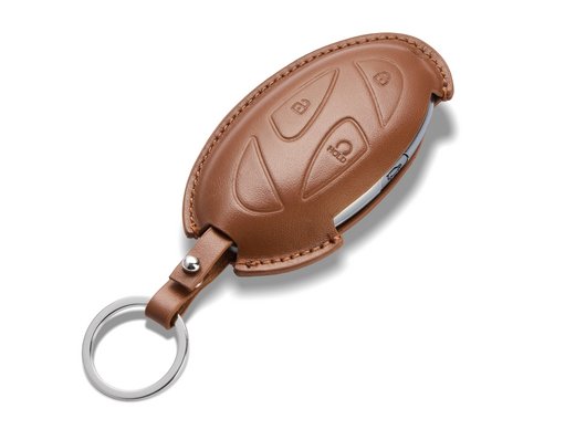 Шкіряний чохол для ключа Hyundai, коричневий | Хюндай Мотор Україна - фото 8