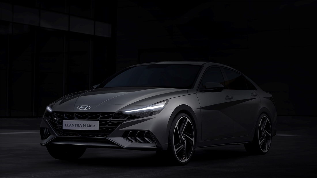 Hyundai Motor представила перші фотографії повністю нової Elantra в версії N Line. | Хюндай Мотор Україна - фото 6